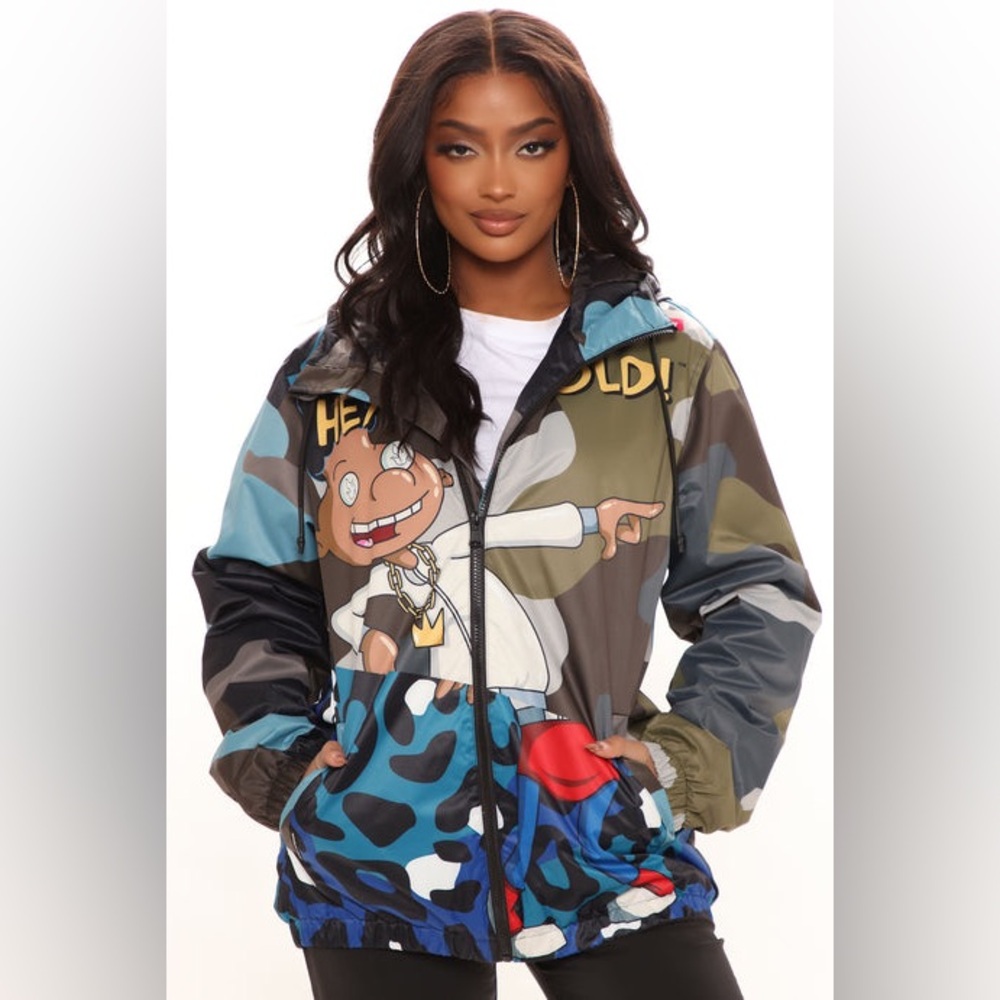 Members Only x Nickelodeon | Hey Arnold Cartoon Graphic Jacket